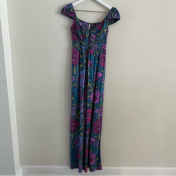 SOLD Free People Women’s Rolling Hills Wide Leg Jumpsuit Size XS - Picture 3 of 13